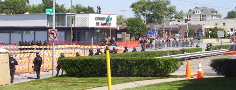 Omaha Nebraska Sep. 2, 2007  Police State "Rally" 